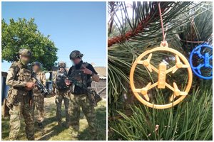 Geriausia kalėdinė dovana – gyvybė: už parduotus žaisliukus pirks antidronus Ukrainos kariams