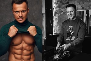 Įžymybių treneris Paulius Ratkevičius atskleidė išpuoselėto kūno paslaptį: „Stengiuosi valdytis“