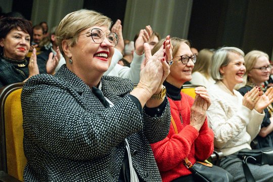 Nacionalinėje filharmonijos salėje – įspūdingas koncertas.