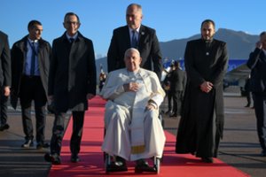 Popiežius Pranciškus lankosi Korsikoje