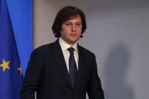 K. Budrys: į sankcionuotų Sakarvelo politikų sąrašą įtrauktas šalies premjeras I. Kobakhidze