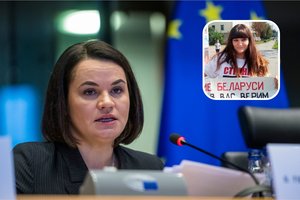 Baltarusijoje paleista iš kalėjimo S. Cichanouskajos patikėtinė