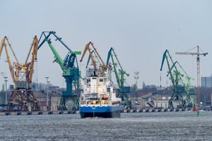 Klaipėdos jūrų uoste ribojama laivyba