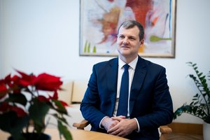 Ministrų kabinetą įvertinęs G. Paluckas prisiminė skambią I. Šimonytės frazę: „Aš ją pradedu suprasti“