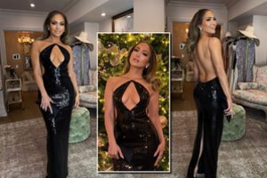 Seksualus šventinis J. Lopez įvaizdis kaustė gerbėjų dėmesį: akys krypo į apnuogintas krūtis