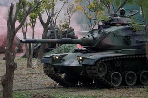 Ekspertai: tankai „Abrams“ padės Taivanui geriau apsiginti nuo galimo Kinijos armijos desanto