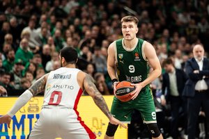 Gera žinia: D. Giedraitis su „Žalgiriu“ išvyko į Berlyną