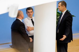 R. Žemaitaičio ultimatumas: S. Skvernelio ir G. Palucko nuomonės išsiskyrė