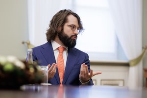 Ministras P. Poderskis su „Nemuno aušros“ frakcija sutarė kas mėnesį aptarti svarbiausias aktualijas