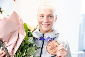 Geriausi Lietuvos metų boksininkai – Europos prizininkai A. Starovoitova ir A. Trofimčiukas