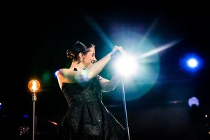 Ieva Narkutė surengė kalėdišką koncertą