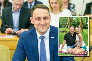 Nerijaus Cesiulio šeimoje – ypatinga šventė: širdį tirpdo jautrūs žodžiai