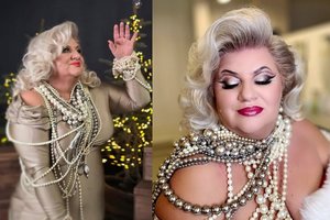 Ekstravagantiškus įvaizdžius mėgstanti Daina Bilevičiūtė vėl šokiravo: lygina su Marilyn Monroe