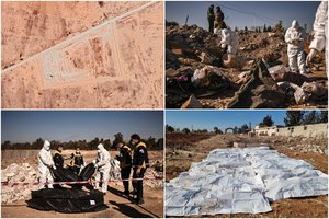 Sirijoje – šiurpą keliantis radinys: masinėse kapavietėse gali būti per 100 tūkst. kūnų