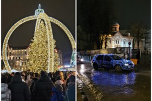 Pribloškė visai ne Kalėdų eglė, o tai, kas darėsi prie jos: „Išsižioję spoksojo visi gatvėje“