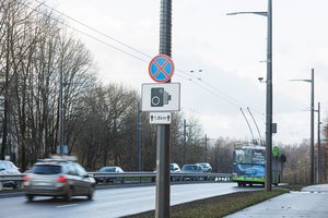 Suskaičiavo, kiek vairuotojų įkliuvo už greičio viršijimą vidutinio greičio matavimo zonoje Kaune