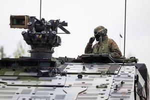 Vokietijos ginklų eksportas 2024 m. pasiekė naują rekordą