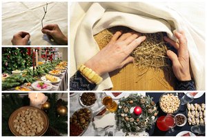 Šienas ant Kūčių stalo: iš kur kilo šis paprotys ir ką jis reiškia