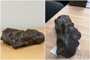 Laboratoriniai tyrimai patvirtino: muitinės pareigūnai Kaune sulaikė meteoritą