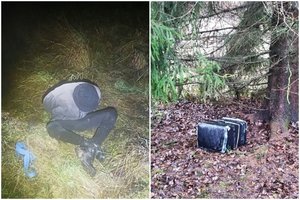 Rezultatyvi pasieniečių pasala: jaunas šalčininkietis sučiuptas su įkalčiais