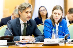 K. Budrys Kyjive: yra tik „planas A“ – Ukrainos pergalė ir Rusijos pralaimėjimas