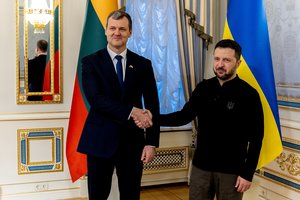 G. Paluckas Vyriausybės vizitą Kyjive vadina simboliniu: visos sudėties Ministrų Kabinetas iki šiol į Ukrainą nebuvo atvykęs