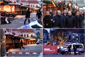 Liudininkai – apie Magdeburge išvystą košmarą: automobilis nubloškė vaiką į orą