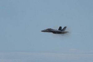 Virš Raudonosios jūros numuštas JAV naikintuvas