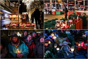 Iš Vokietijos policijos – daugiau detalių apie Magdeburgo Kalėdų mugės užpuoliką: tarp kaltinimų – 5 žmogžudystės