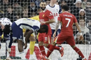 „Liverpool“ 9 įvarčių šou susitvarkė su „Tottenham“ futbolininkais