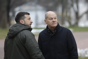 NATO vadovas M. Rutte: V. Zelenskio kritika O. Scholzui yra nesąžininga