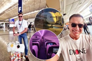 Lėktuve šaltakraujiškai apvogtas Žilvinas Grigaitis: nuostoliai siekia dešimtis tūkstančių