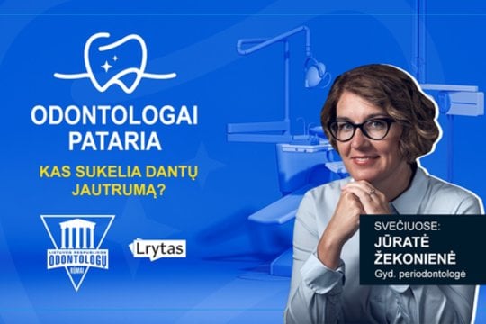 „Odontologai pataria“: kas sukelia dantų jautrumą?