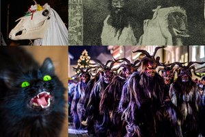 Tamsiosios Kalėdos: monstrai ir pabaisos, gąsdinę ilgiausiomis metų naktimis