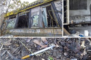 Ne kartą apiplėšta vilnietė dėl kaimynystėje riogsiančio siaubūno kreipėsi į savivaldybę – ten išgirdo tik pastabą