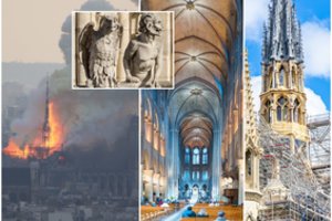 Pagaliau atstatyta įspūdingoji Paryžiaus Dievo Motinos katedra: tai buvo nepaprasta restauravimo kelionė