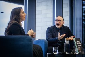 Kristina Sabaliauskaitė pristatė savo naują knygą: moko, kaip skaityti meną