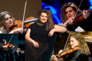 Alto virtuozė Kristina Anusevičiūtė apie žiūrovams nematomą krūvio pusę: „Dirbame labai sunkiai“