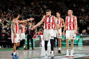 Adrijoje „Crvena zvezda“ su R. Giedraičiu palaužė „Partizan“