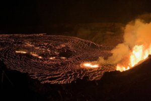 Išsiveržė vienas aktyviausių pasaulio ugnikalnių – Kilauea Havajuose