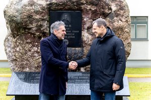 Rukloje G. Paluckas ir Nyderlandų premjeras pabrėžė kolektyvinės gynybos ir atgrasymo stiprinimo svarbą