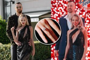 Po pribloškusių sužadėtuvių su D. Motiejūnu – žinia iš jo mylimosios Brigitos: parodė stulbinantį žiedą