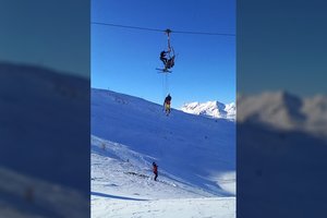 Prancūzijos Alpėse iš keltuvo išgelbėta 240 slidininkų