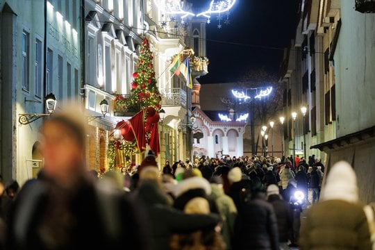 Kadruose – šventinis Vilnius.