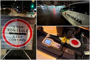 Per parą Lietuvoje pradėta kone dvi dešimtys ikiteisminių tyrimų dėl girtų vairuotojų