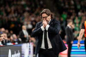 Po tragiško pralaimėjimo A. Trinchieri širdo: „Galiu milijoną kartų kartoti, bet rezultatas nepasikeis“