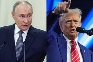 V. Putinas atmetė D. Trumpo pasiūlymą dėl taikos Ukrainoje