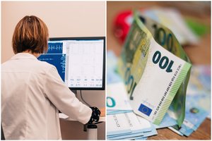 Kur Lietuvoje medikų algos didžiausios? Šiame mieste gydytojai uždirba 13 tūkst. eurų „ant popieriaus“