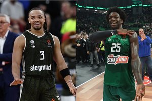 Rezultatyviausių Eurolygos žaidėjų mūšyje „Panathinaikos“ bavarams išrašė pirmąjį pralaimėjimą namuose