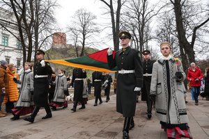 Vilniuje bus minima Lietuvos vėliavos diena